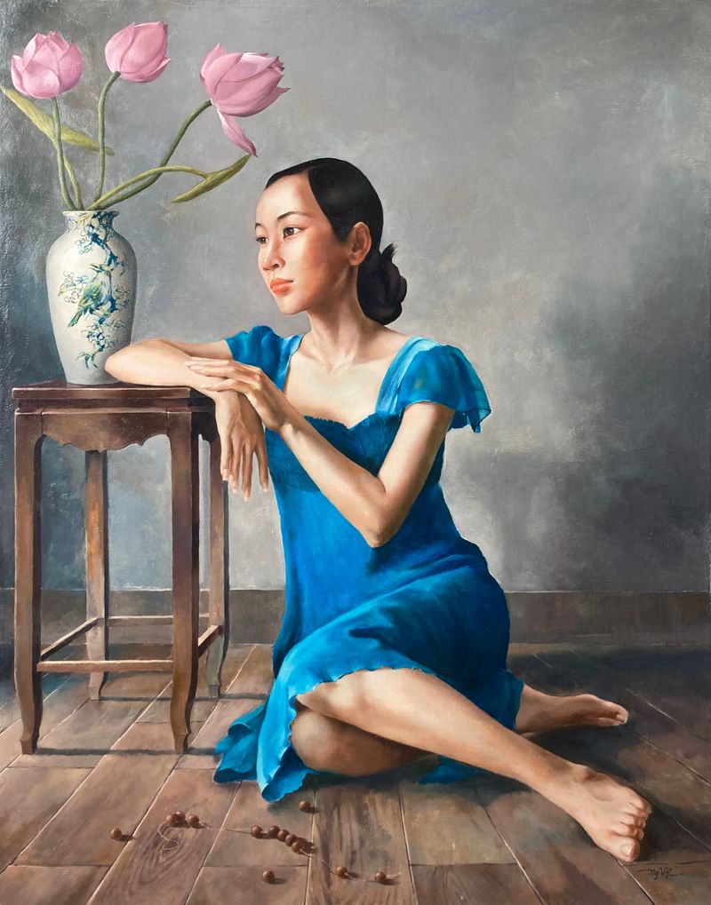 Chiếc váy Xanh (Blue dress)