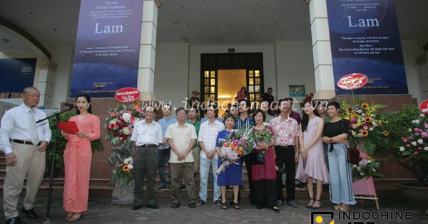 Họa sĩ tham gia thử thách sắc lam với sơn mài truyền thống