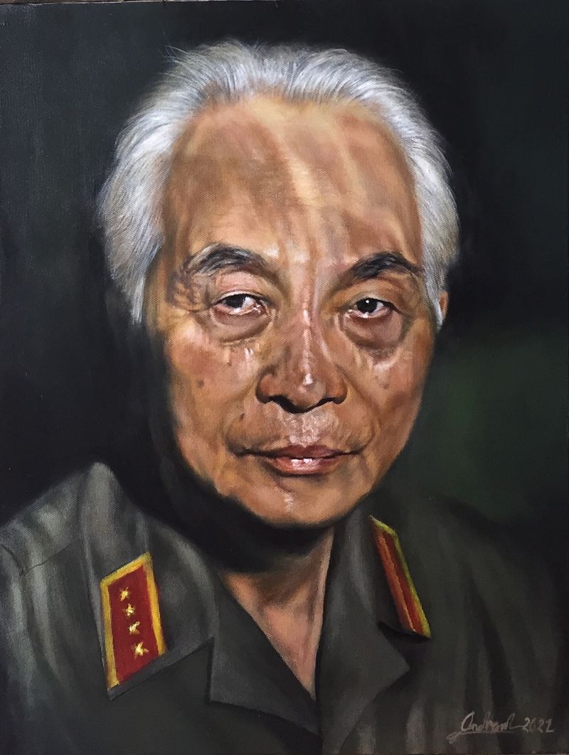 Vo Nguyen Giap Portrait 